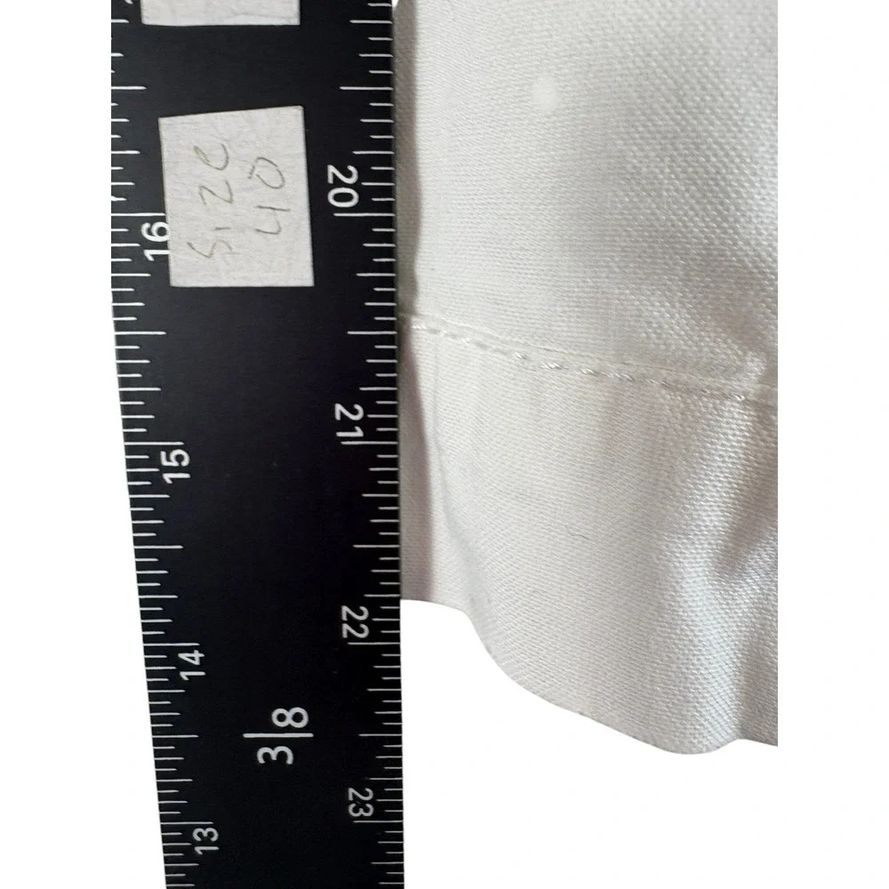 Polo Ralph Lauren Cargo Shorts Mens 36 White Rugged Workwear Heavyweight Utility
